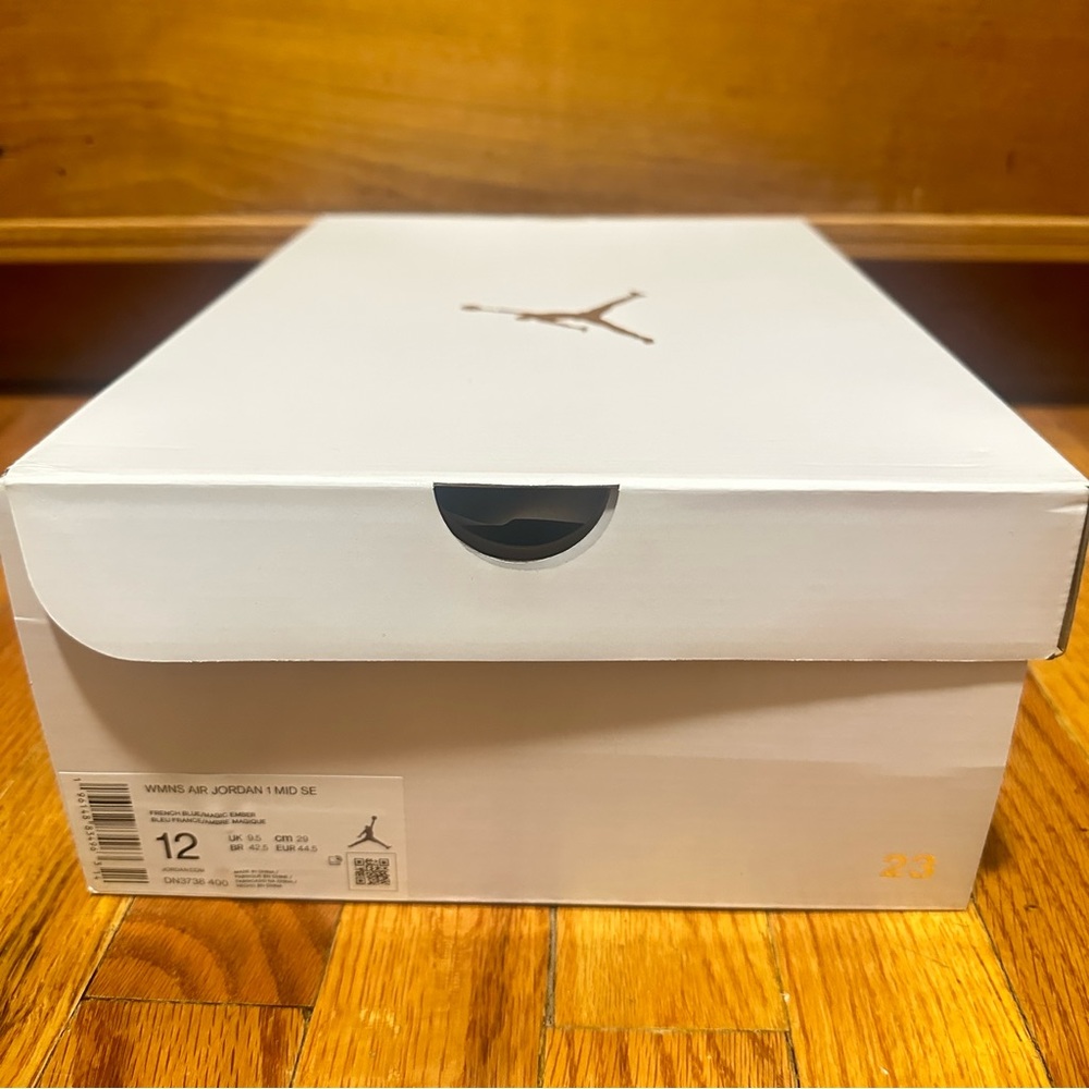 Womens Air Jordan 1 Mid SE Multi Color Athletic Shoes 12 Pastel Limited Edition - Picture 12 of 12